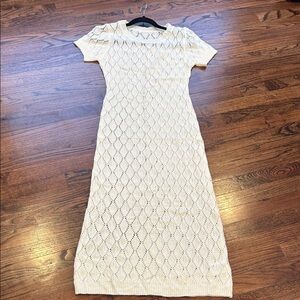 Women’s beach knitted maxi dress